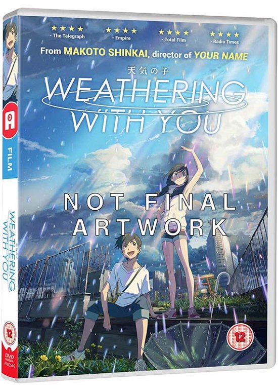 Weathering With You - Anime - Elokuva - Anime Ltd - 5037899082027 - maanantai 28. syyskuuta 2020