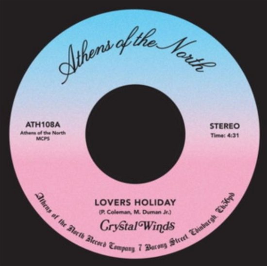 Cover for Crystal Winds · Lovers Holiday (7&quot;) (2021)