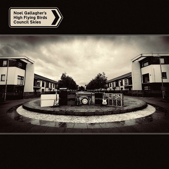 Cover for Noel Gallagher's High Flying Birds · Council Skies (CD) (2023)