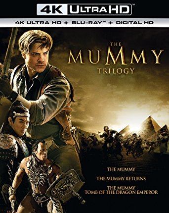 Cover for Mummy Trilogy the Uhd · The Mummy Trilogy - The Mummy / Returns / Tomb Of The Dragon Emperor (4K UHD Blu-ray) (2017)