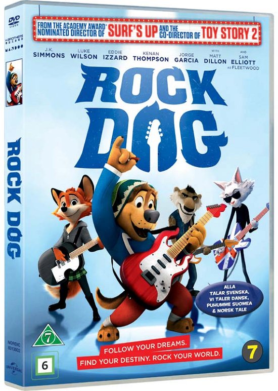 Rock Dog Dvd -  - Films - Universal - 5053083135027 - 27 novembre 2017