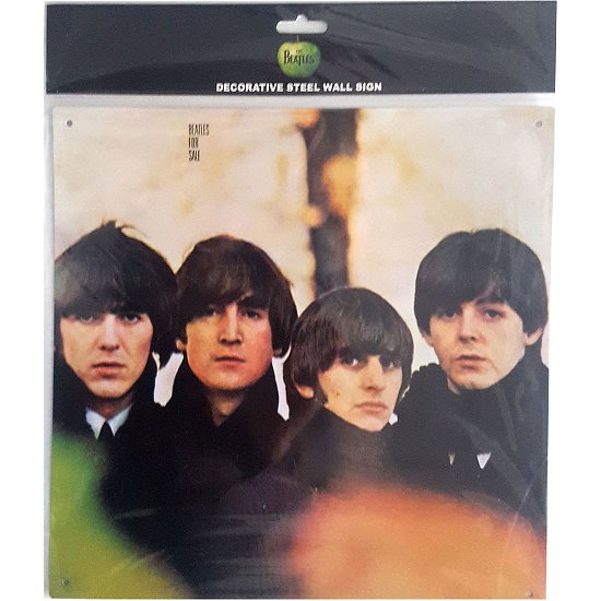 The Beatles Steel Wall Sign: For Sale Album Cover Steel - The Beatles - Merchandise - Apple Corps - Accessories - 5055295332027 - December 9, 2014