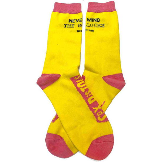 Cover for Sex Pistols - The · The Sex Pistols Unisex Ankle Socks: Never Mind the Bollocks (UK Size 7 - 11) (TØJ) [size M] [Yellow - Unisex edition]