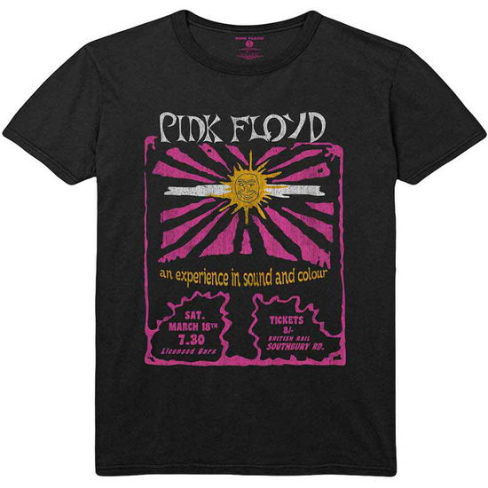 Pink Floyd Unisex T-Shirt: Sound & Colour - Pink Floyd - Gadżety -  - 5056561047027 - 9 sierpnia 2022