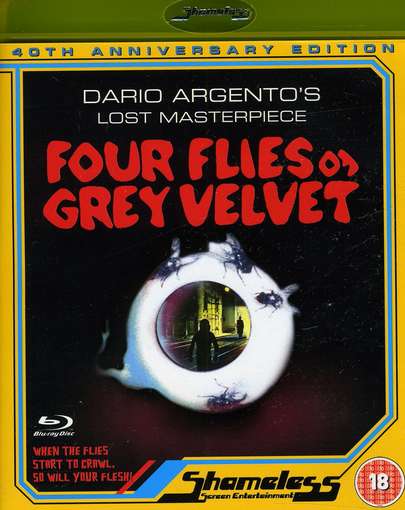 Cover for Four Flies on Grey Velvet · Four Flies On Grey Velvet (Blu-Ray) (2012)