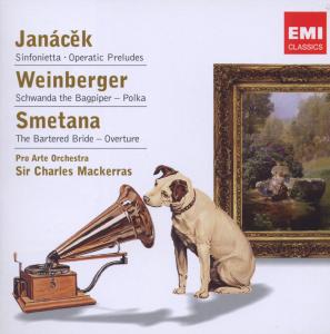 Cover for Mackerras Charles · Janacek / Weinberger / Smetana (CD) [D&amp;t edition] (2009)