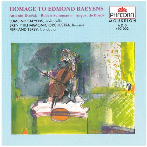 Cover for Dvorak / Bayens / Brtn Philharmonic Orchestra · Homage to Edmond Baeyens (CD) (2009)