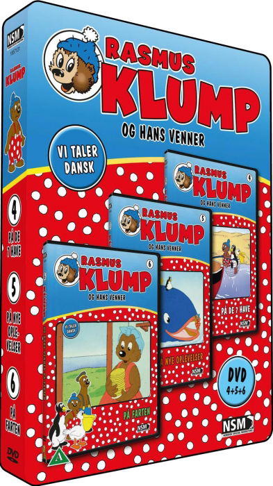 Cover for - · Rasmus Klump 4-6 DVD BOX (Bok) [1:a utgåva] (2013)