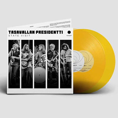 Cover for Tasavallan Presidentti · State Visit - Live in Sweden 1973 (Gold) (LP) [Limited edition] (2023)