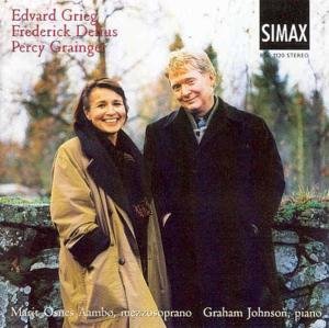 Cover for Delius / Grainger / Grieg / Aambo / Johnson · Songs by Grieg Delius &amp; Grainger (CD) (1995)