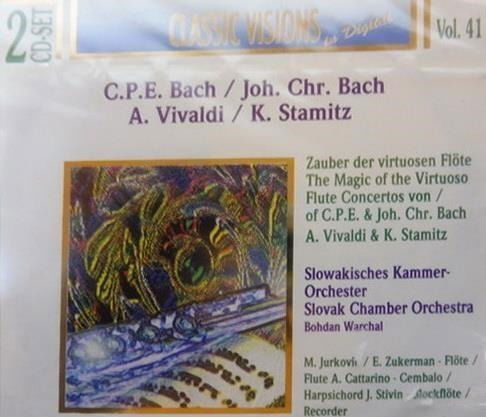 Cover for Slowakisches Kammer Orchester / Slovak Chamber Orchestra / Warchal B. · The Magic of the Virtuoso Flute (CD) (1996)