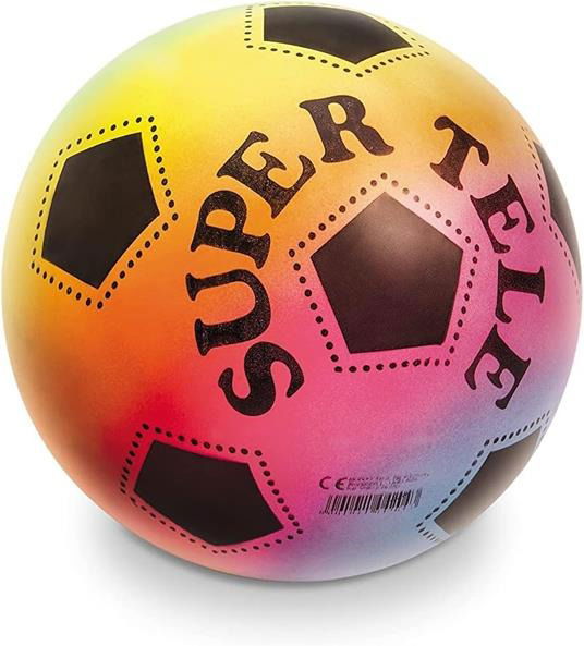 Cover for Mondo · Mondo Voetbal Super Tele Regenboog 23cm (Toys)