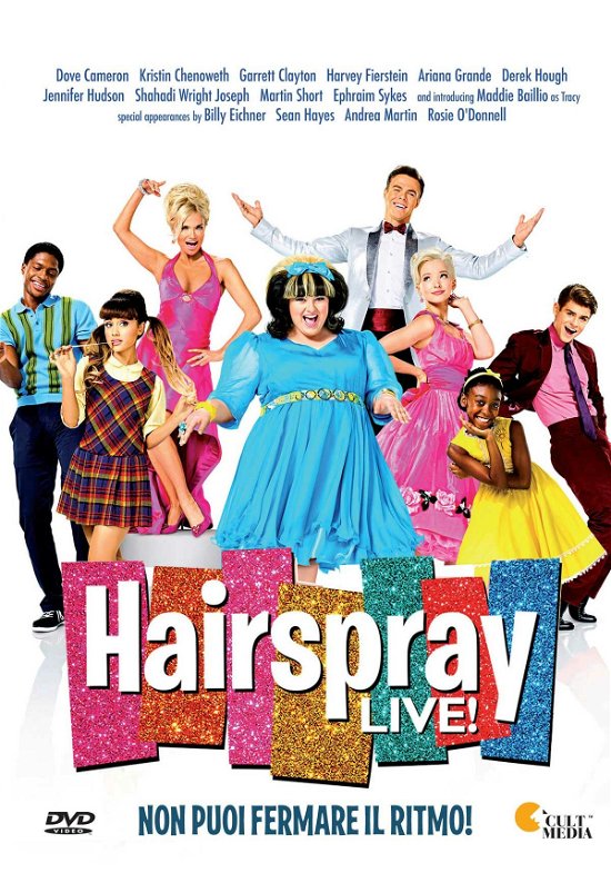 Hairspray Live - Garrett Claytonariana Grandejennifer Hudson - Elokuva -  - 8055713370027 - keskiviikko 7. syyskuuta 2022