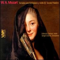 Cover for Cipriani / Ciomei · Mozart / Fortepiano &amp; Violin Son - Vol. 1 (CD) (1998)