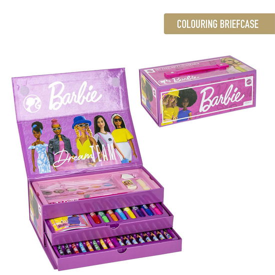 Cover for Cerda · Colouring Stationery Set Briefcase Barbie (ACCESSORY) (2024)