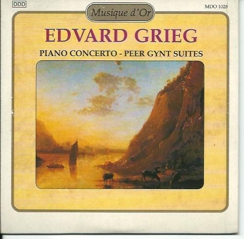 Cover for Edvard Grieg · Piano Concerto Peer Gynt Suites (CD)
