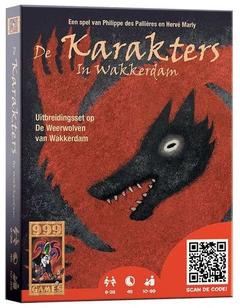 Cover for 999Games · De weerwolven van wakkerdam karakters (Spielzeug)