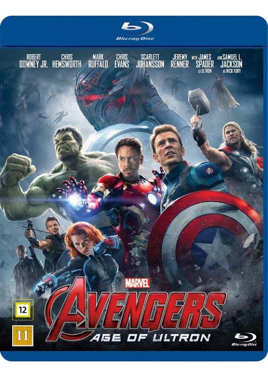 Cover for Avengers: Age Of Ultron (Blu-ray) (2015)