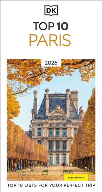 Cover for DK Travel · DK Top 10 Paris - Pocket Travel Guide (Paperback Book) (2025)