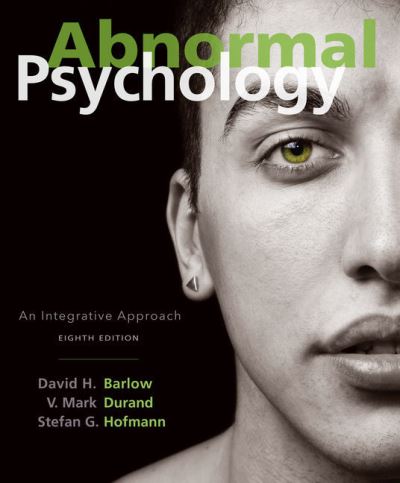 Cover for Barlow, David (Boston University) · Abnormal Psychology: An Integrative Approach (with APA Card) (Book) (2020)