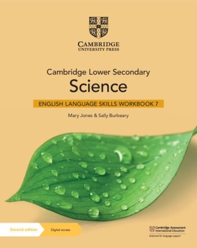Cover for Mary Jones · Cambridge Lower Secondary Science English Language Skills Workbook 7 with Digital Access (1 Year) - Cambridge Lower Secondary Science (Buch) [2 Revised edition] (2021)