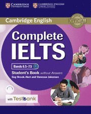 Complete IELTS Bands 6.5-7.5 Student's Book without Answers with CD-ROM with Testbank - Complete - Guy Brook-Hart - Books - Cambridge University Press - 9781316602027 - April 7, 2016