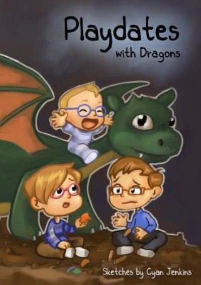 Cover for Cyan Jenkins · Playdates With Dragons (Paperback Bog) (2018)