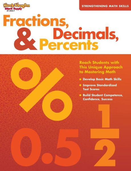 Cover for Steck-vaughn Company · Strengthening Math Skills: Reproducible Fractions, Decimals, &amp; Percents (Pocketbok) (2007)