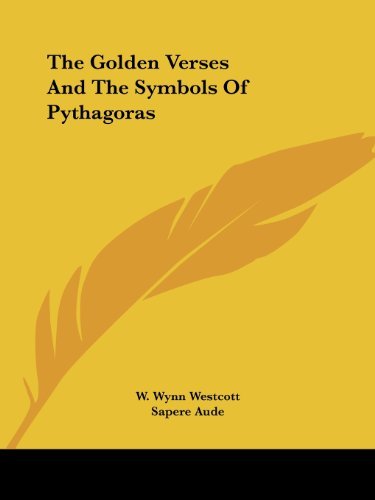 Cover for Sapere Aude · The Golden Verses and the Symbols of Pythagoras (Paperback Book) (2005)