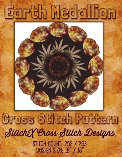 Cover for Tracy Warrington · Earth Medallion Cross Stitch Pattern (Paperback Book) (2015)