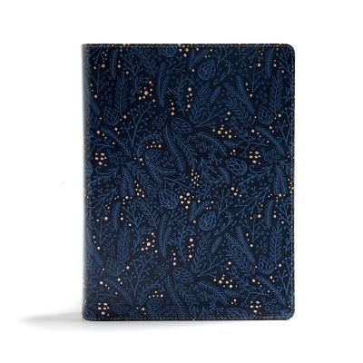 Cover for C. S. B. Bibles CSB Bibles by Holman · CSB Study Bible, Navy LeatherTouch (Book) (2019)