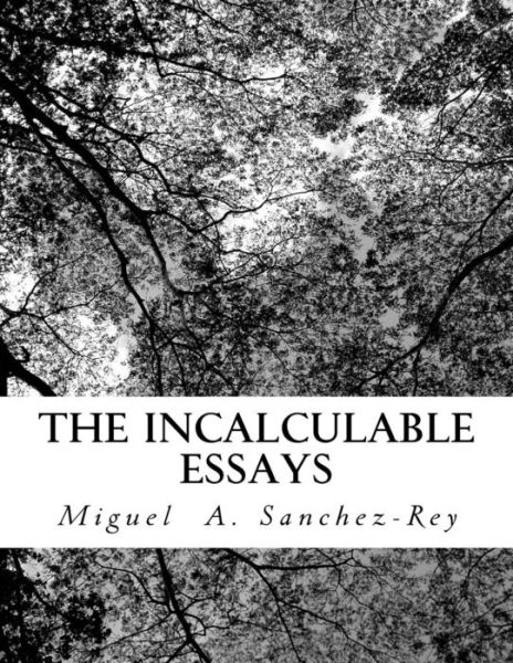 Cover for Miguel a Sanchez-Rey · The Incalculable Essays (Paperback Book) (2017)