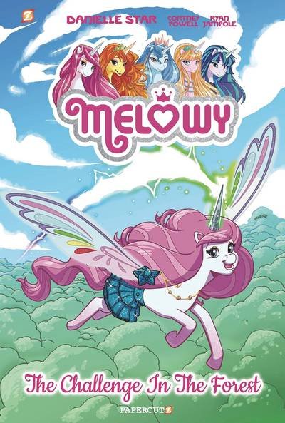 Cover for Cortney Faye Powell · Melowy Vol. 1: The Test of Magic (Hardcover Book) (2018)