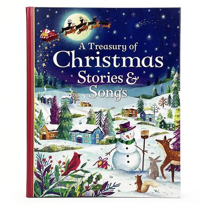 Cover for Parragon Books · Treasury of Christmas Stories and Songs (Book) (2023)