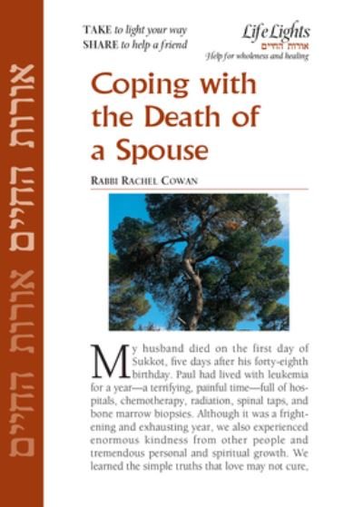 Cover for Jewish Lights Publishing · Coping with Death of a Spouse-12 Pk (Pocketbok) (2000)
