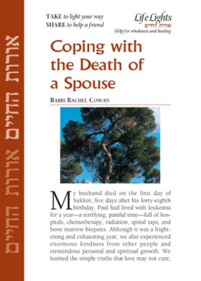 Cover for Jewish Lights Publishing · Coping with Death of a Spouse-12 Pk (Paperback Book) (2000)