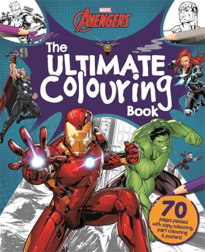 Cover for Igloo Books · Marvel Avengers: The Ultimate Colouring Book - Mammoth Colouring (Paperback Book) (2020)