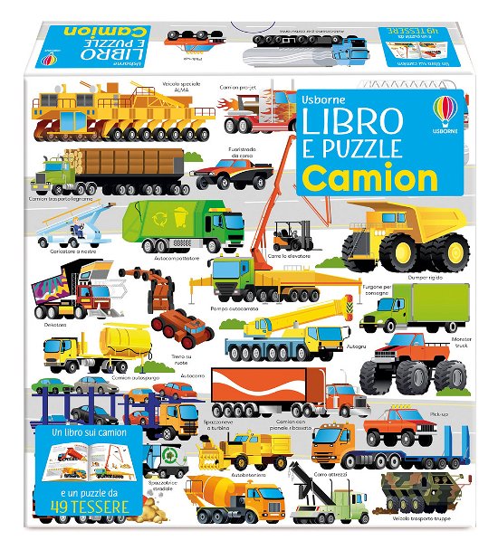Camion. Libro E Puzzle. Ediz. A Colori. Con Puzzle - Sam Smith - Bøger -  - 9781805311027 - 