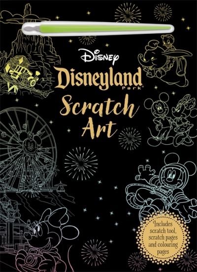 Disney: Disneyland Scratch Art - Walt Disney - Books - Igloo Books - 9781837950027 - February 29, 2024