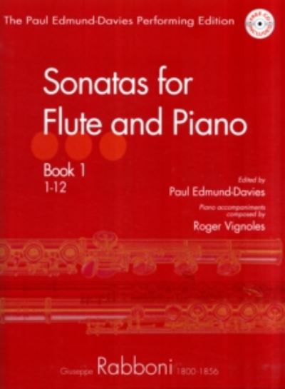 Cover for Sonatas for Flute and Piano: Twelve Fine Sonatas by the Italian Virtuoso. (Book)