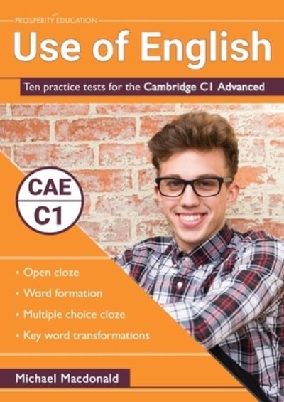 Cover for Michael Macdonald · Use of English: Ten practice tests for the Cambridge C1 Advanced (Pocketbok) (2018)