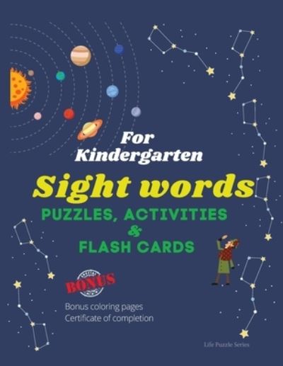 Cover for Life Puzzle · Sight Words Puzzles ,Activities &amp; Flashcards (Book) (2021)