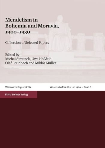 Cover for Olaf Breidbach · Mendelism in Bohemia and Moravia, 1900-1930 (Paperback Book) (2009)