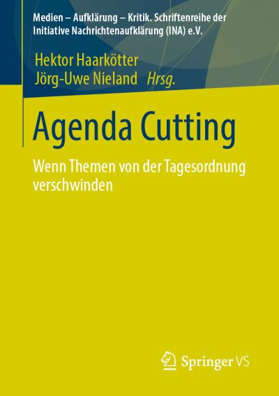 Cover for Haarkötter · Agenda-cutting (Book) (2023)