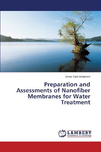 Cover for Amna Said Mohamed · Preparation and Assessments of Nanofiber Membranes for Water Treatment (Taschenbuch) (2013)