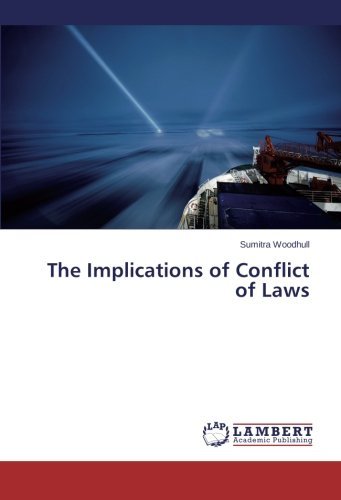 Cover for Sumitra Woodhull · The Implications of Conflict of Laws (Paperback Book) (2014)