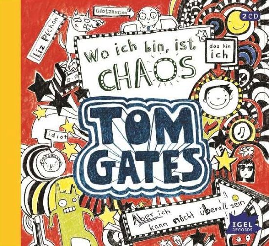 Cover for Pichon · Tom Gates. Wo ich bin ist Chaos (Bog) (2015)