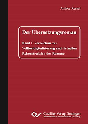 Cover for Andrea Ressel · Der Übersetzungsroman (Paperback Book) (2016)