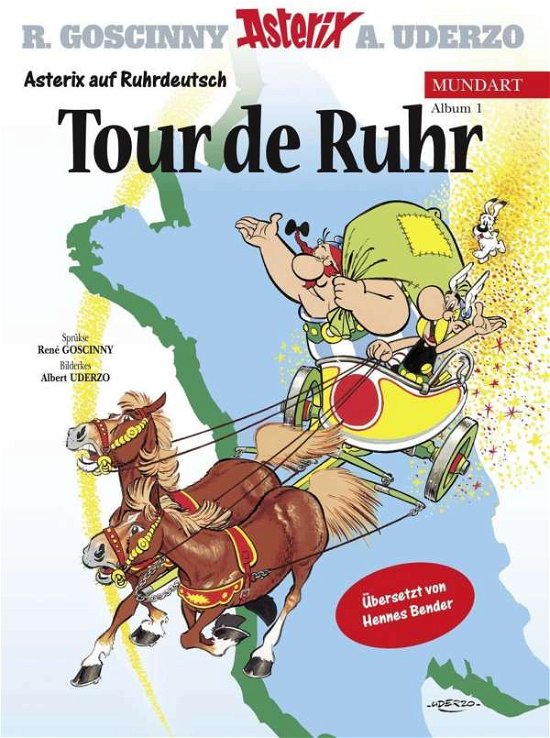 Cover for Asterix in German: Asterix auf Ruhrdeutsch (Hardcover Book) (2016)
