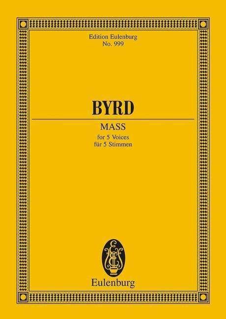 Cover for William Byrd · Mass in D Minor (Paperback Book) (1982)